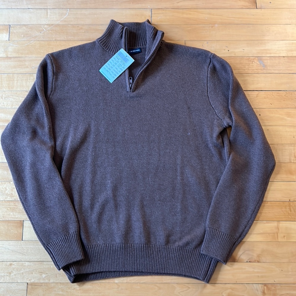 NWT Brandy Melville quarter zip sweater